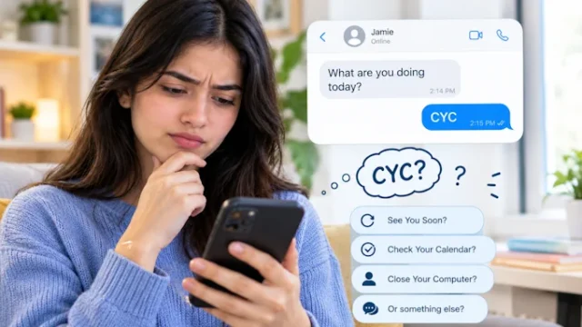 CYC Meaning in Text: Check Your Chat or See You Cutie?